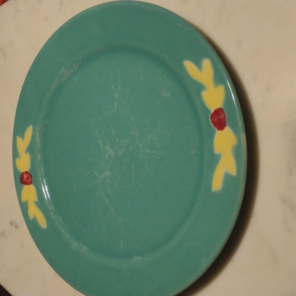 Vintage Coors RoseBud Platter